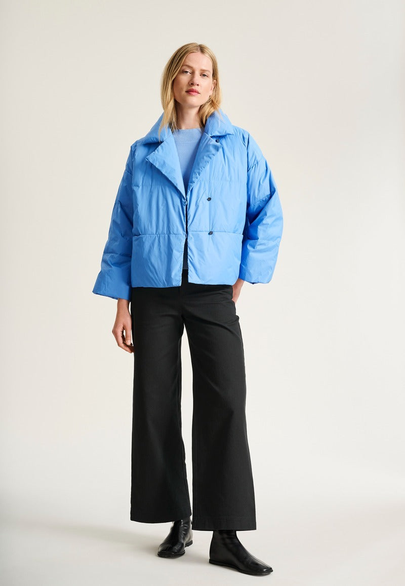 BITTE KAI RAND Feather Down Jacket Lake Blue