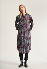 BITTE KAI RAND Geometric Print Shirt Dress