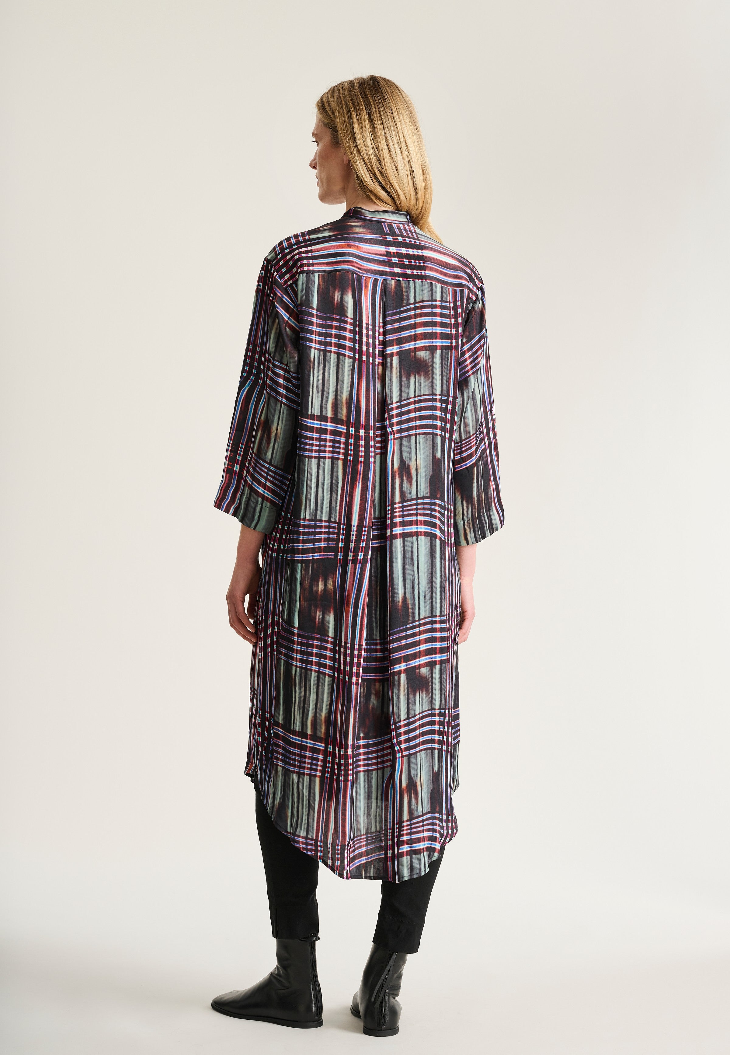 BITTE KAI RAND Geometric Print Shirt Dress