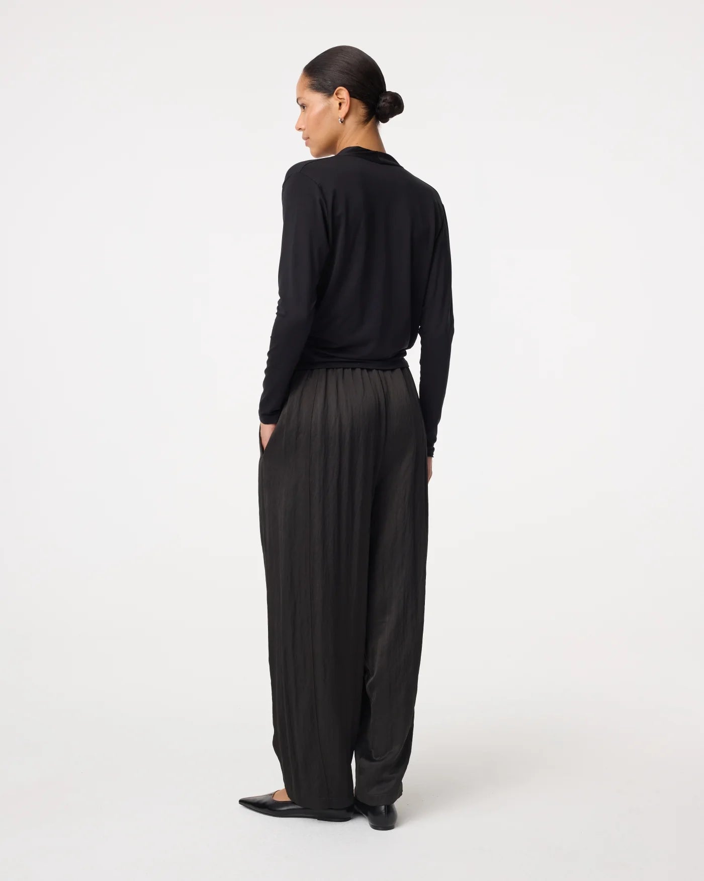 Knit-Ted Jetty Top Black