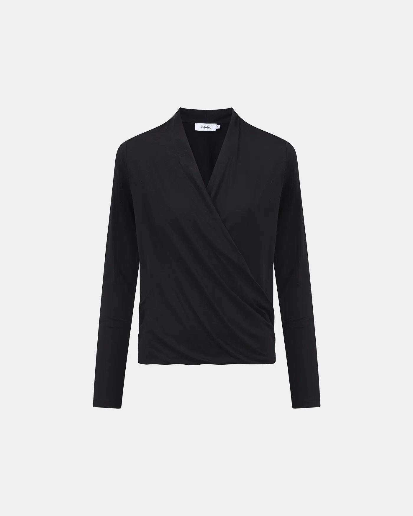 Knit-Ted Jetty Top Black
