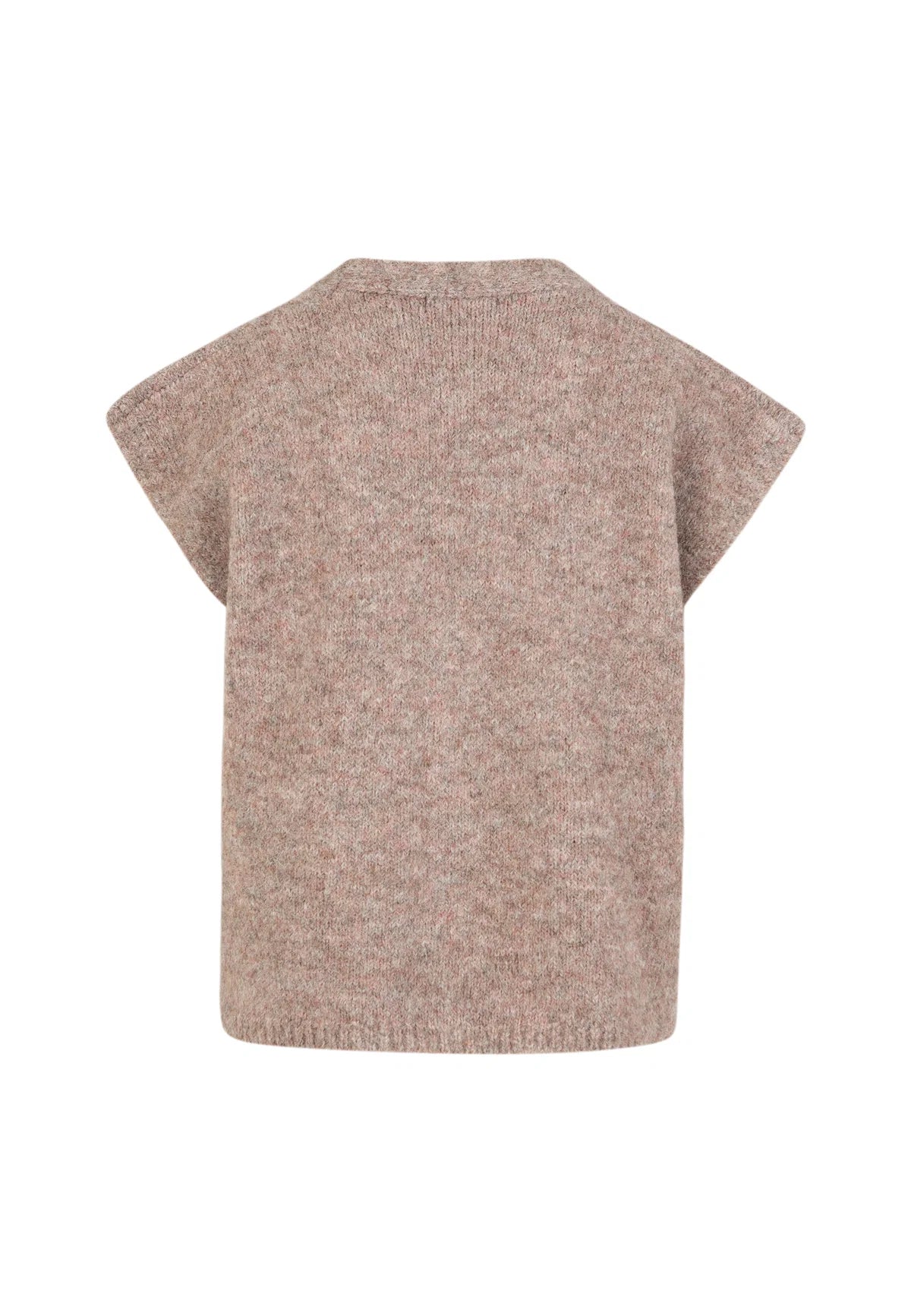 Coster Copenhagen Boxy Knit Vest Rose Mix
