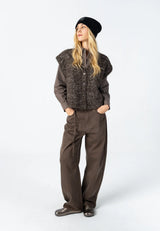 Coster Copenhagen Boxy Knit Vest Rose Mix