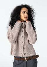 Coster Copenhagen Knit Cardigan Brown Mix
