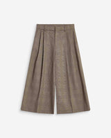 GRACE & MILA Houndstooth Tailored Bermuda Pants Arnold