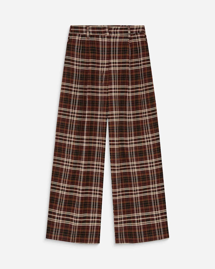 GRACE & MILA Pants Cherry