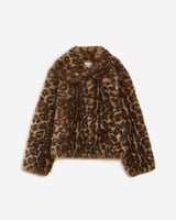 GRACE & MILA Alva Faux Fur Leo