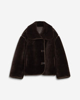 GRACE & MILA Amelio Faux Fur Chocolate