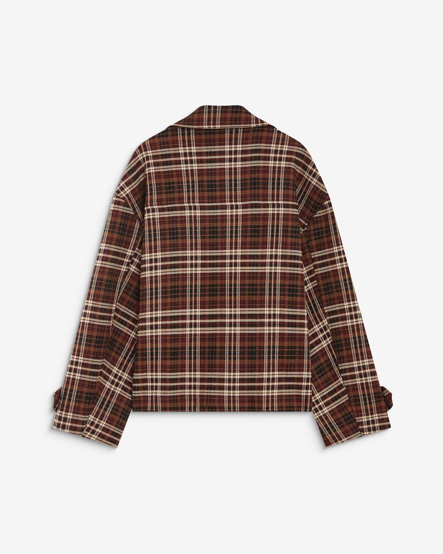 GRACE & MILA Ayme Blazer Cherry