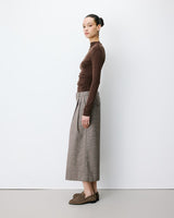 GRACE & MILA Houndstooth Tailored Bermuda Pants Arnold