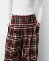 GRACE & MILA Pants Cherry