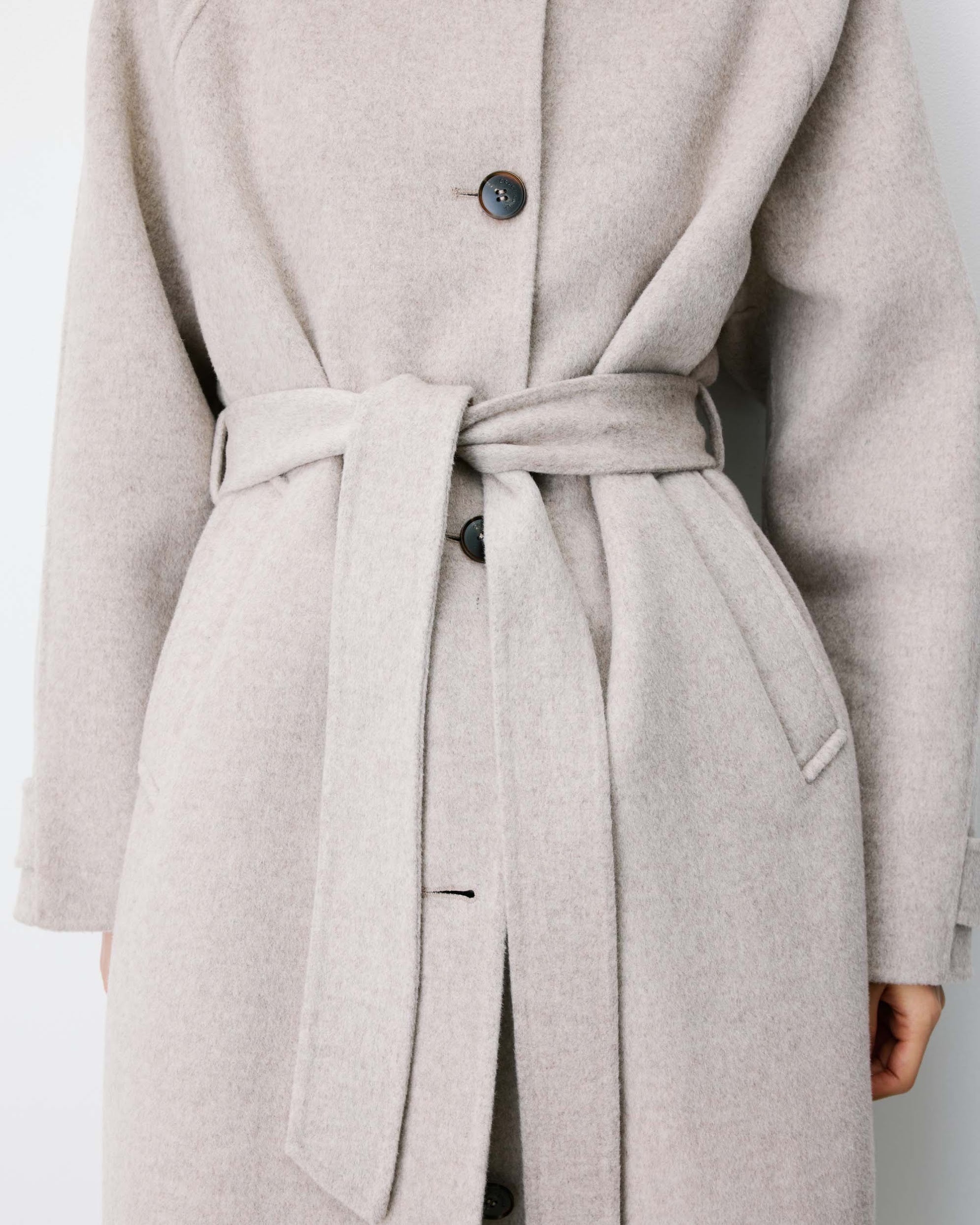 GRACE & MILA Adam Coat Sable