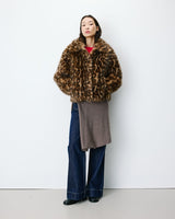GRACE & MILA Alva Faux Fur Leo