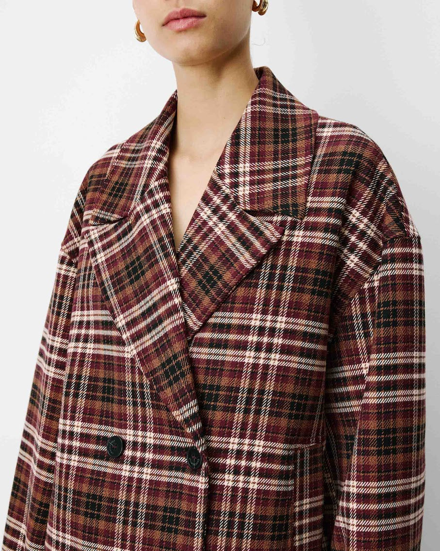 GRACE & MILA Ayme Blazer Cherry