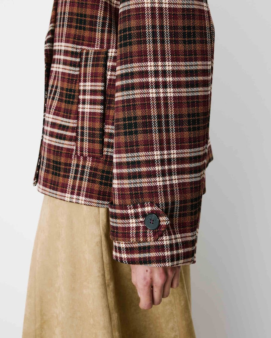 GRACE & MILA Ayme Blazer Cherry