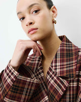 GRACE & MILA Ayme Blazer Cherry
