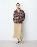 GRACE & MILA Ayme Blazer Cherry