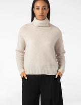 Sarah Pacini Sweater Greige 262.11.095