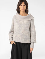 Sarah Pacini Sweater Greige