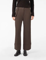 Sarah Pacini Pants Chocolate 262.13.042