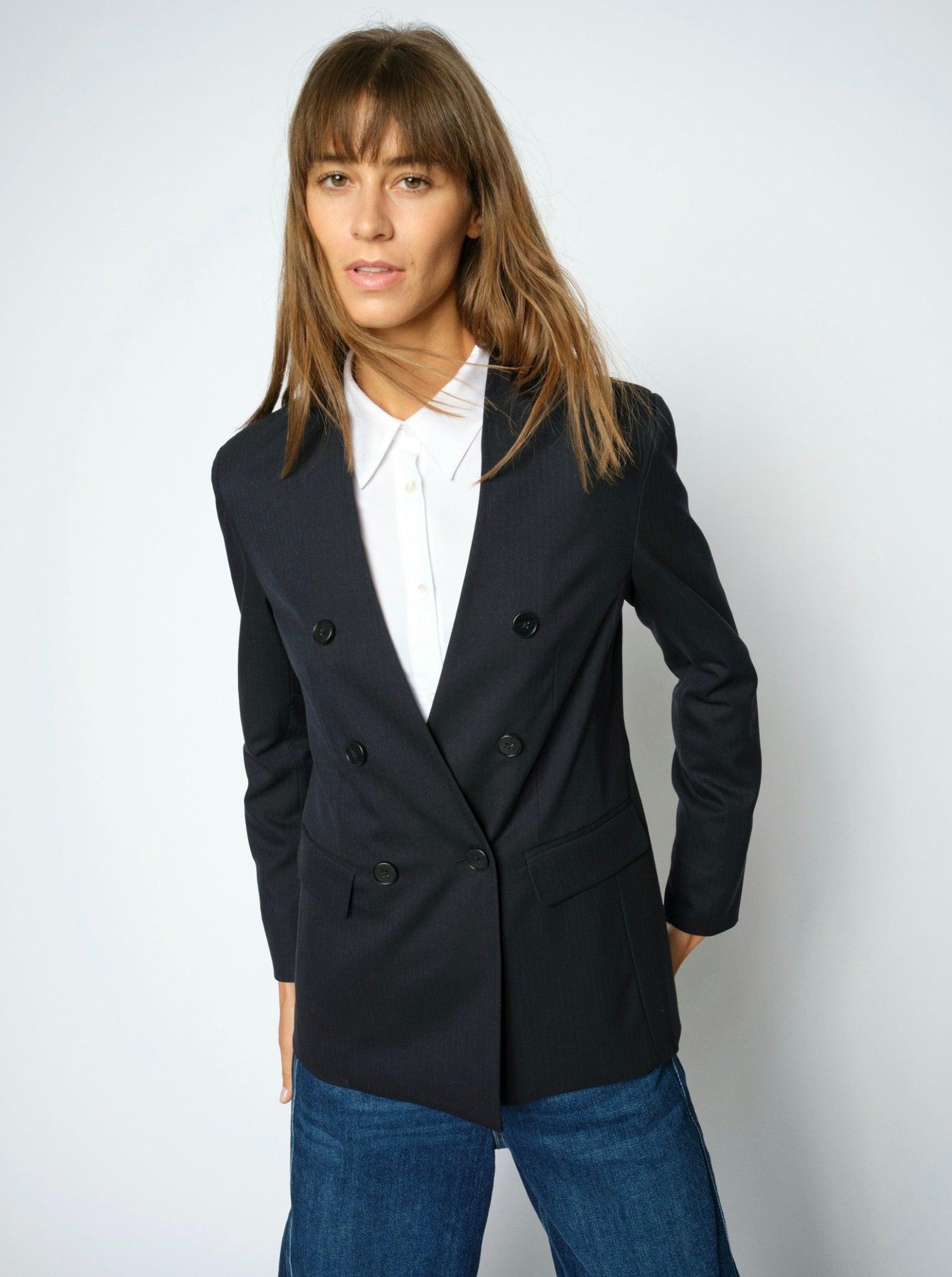 Mos Mosh Silvi Caro Blazer Salute Navy