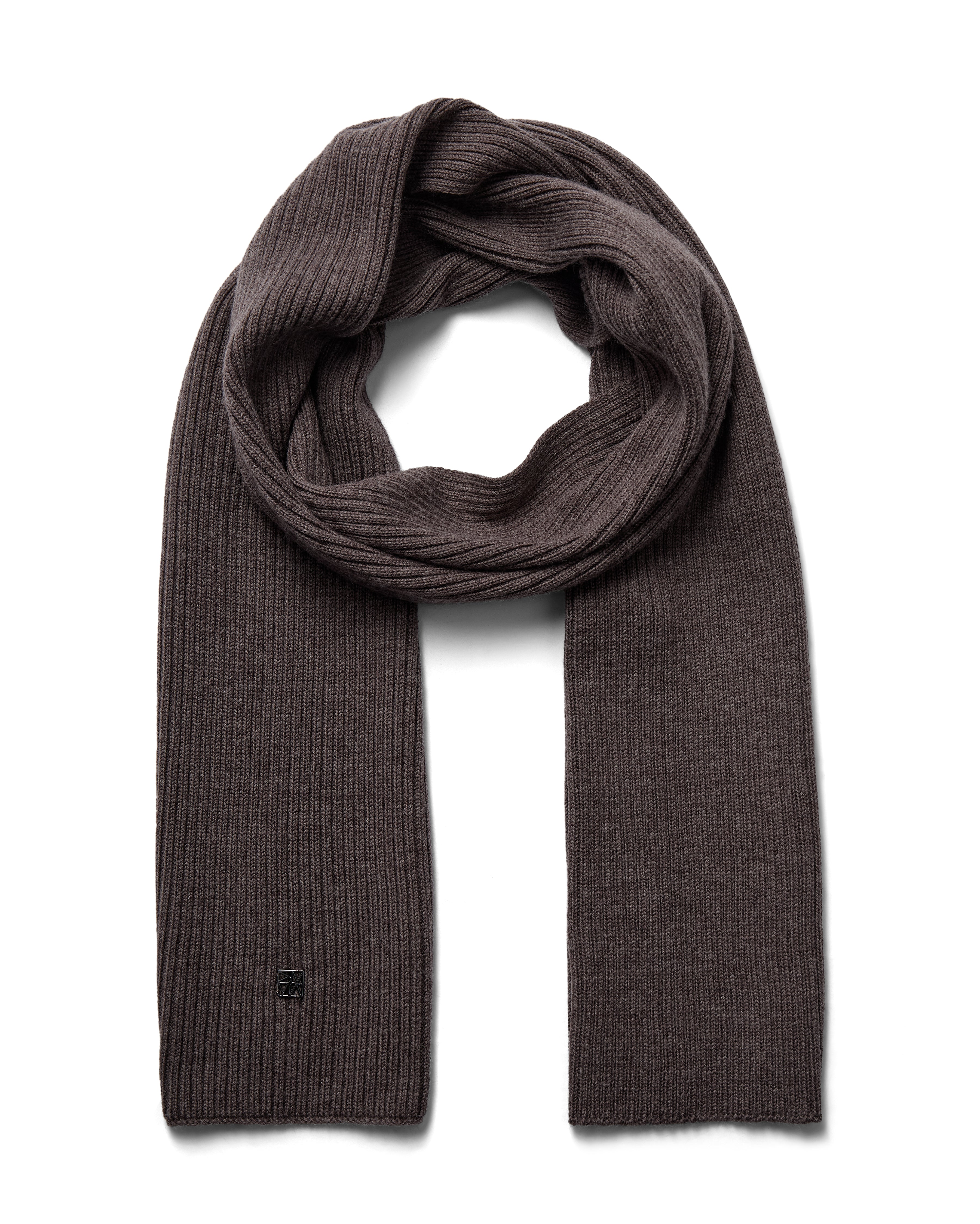 Mos Mosh Tova Wool Rib Scarf Subterranean