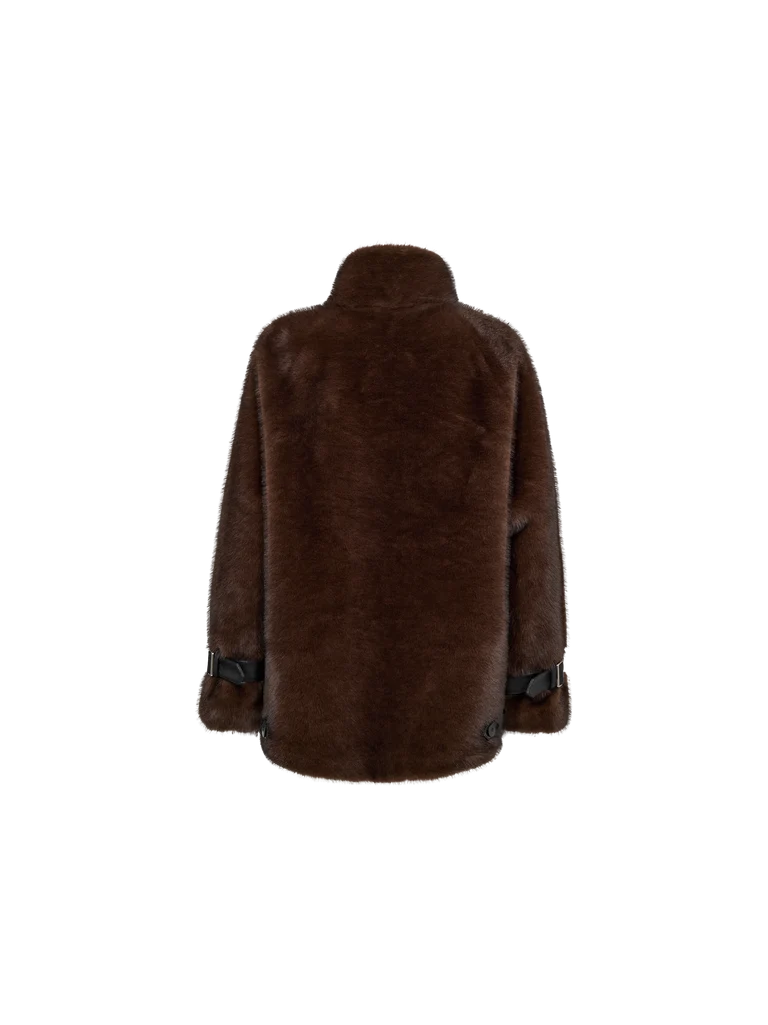 Mos Mosh Nanette Faux Fur Jacket Deliciosa