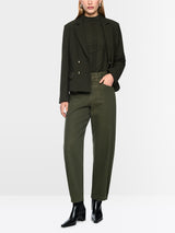 Marc Cain Collections RUMA Jeans with Glitter Forest Night BC 82.27D05