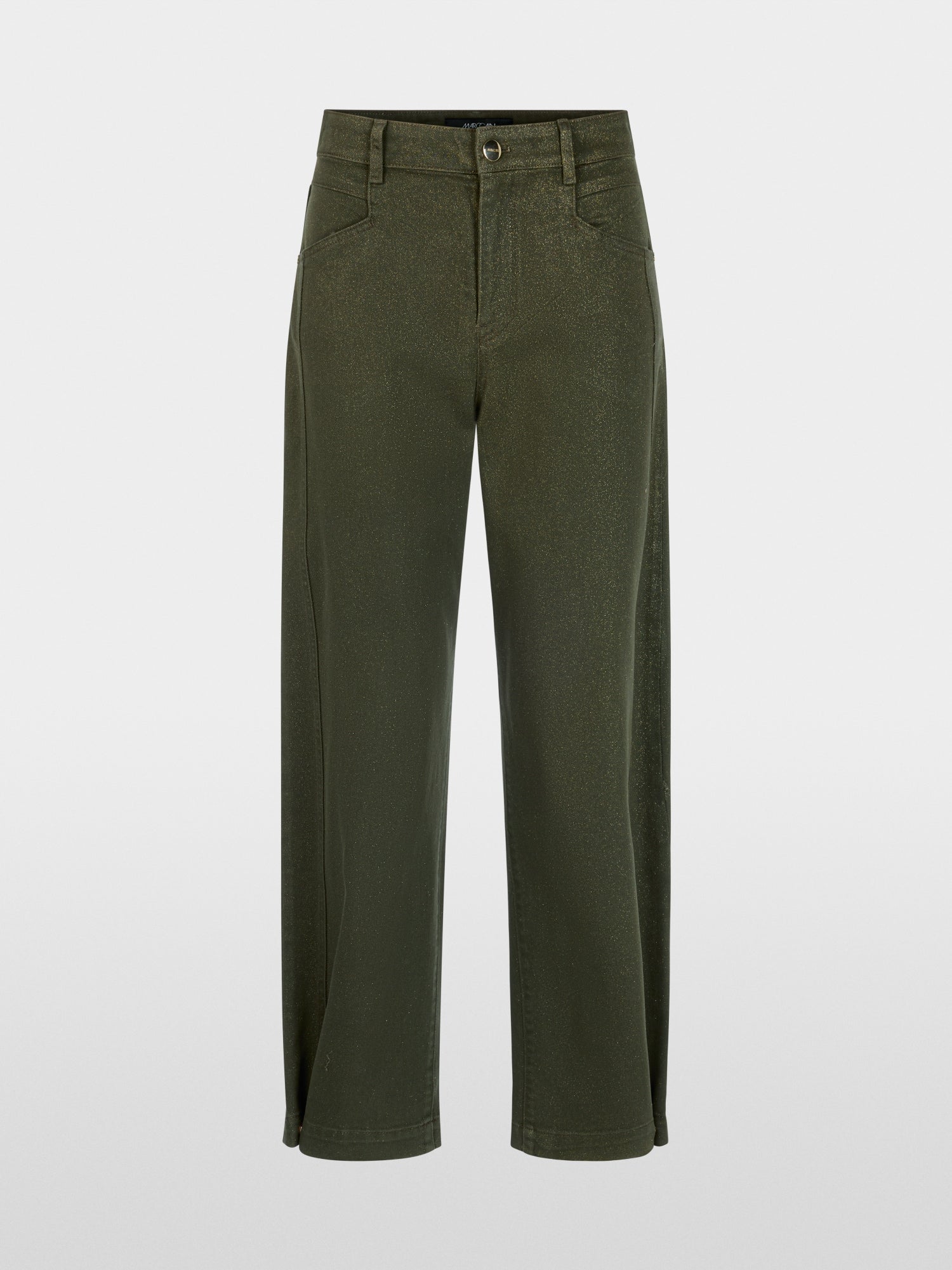 Marc Cain Collections RUMA Jeans with Glitter Forest Night BC 82.27D05