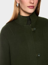 Marc Cain Collections LUXURY Coat Forest Night BC11.10W37