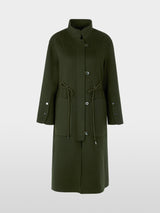 Marc Cain Collections LUXURY Coat Forest Night BC11.10W37