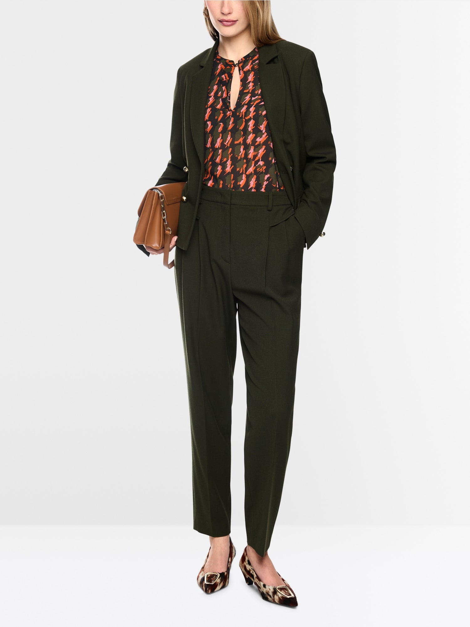 Marc Cain Collections FAQUS Pants Forest Night BC81.56W29