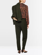 Marc Cain Collections FAQUS Pants Forest Night BC81.56W29