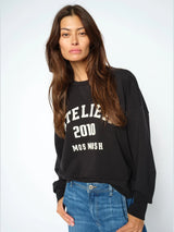 Mos Mosh Nima Sweatshirt Black