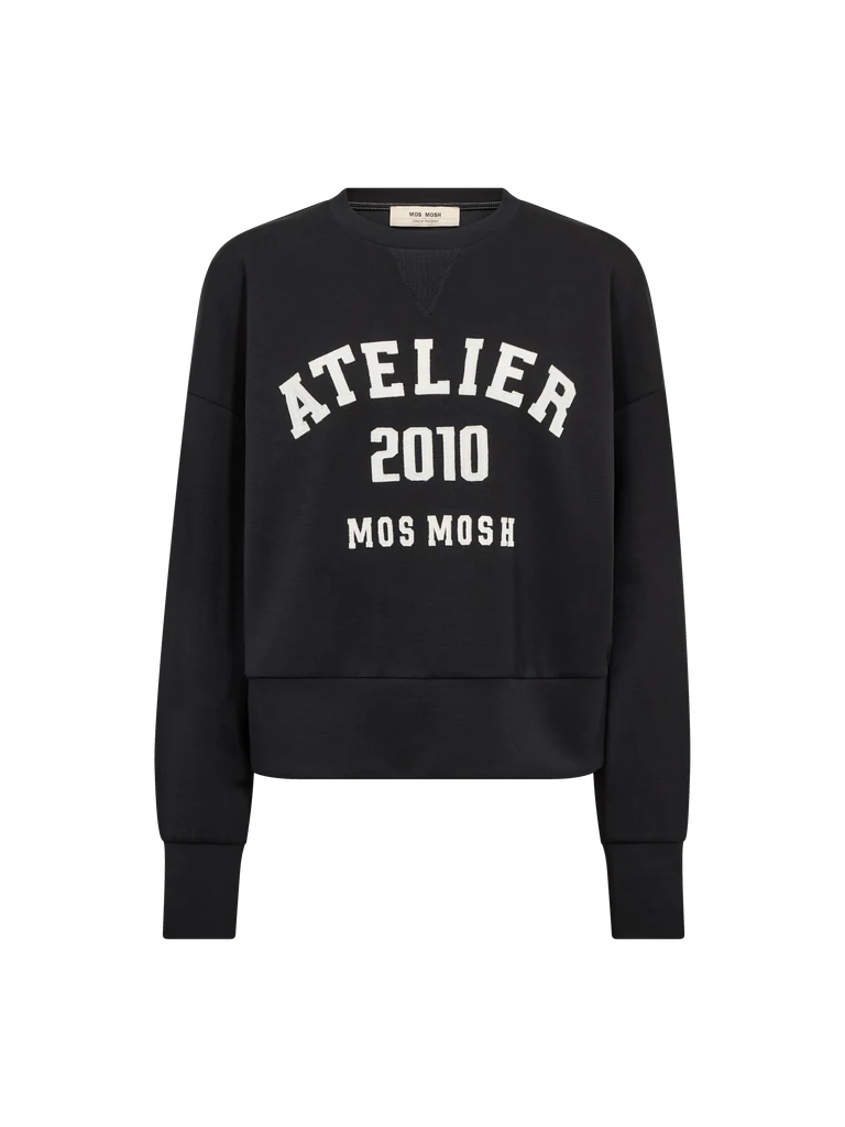 Mos Mosh Nima Sweatshirt Black
