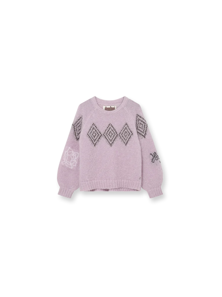 Heyanno Bass Sheer Knit Fair Orchid