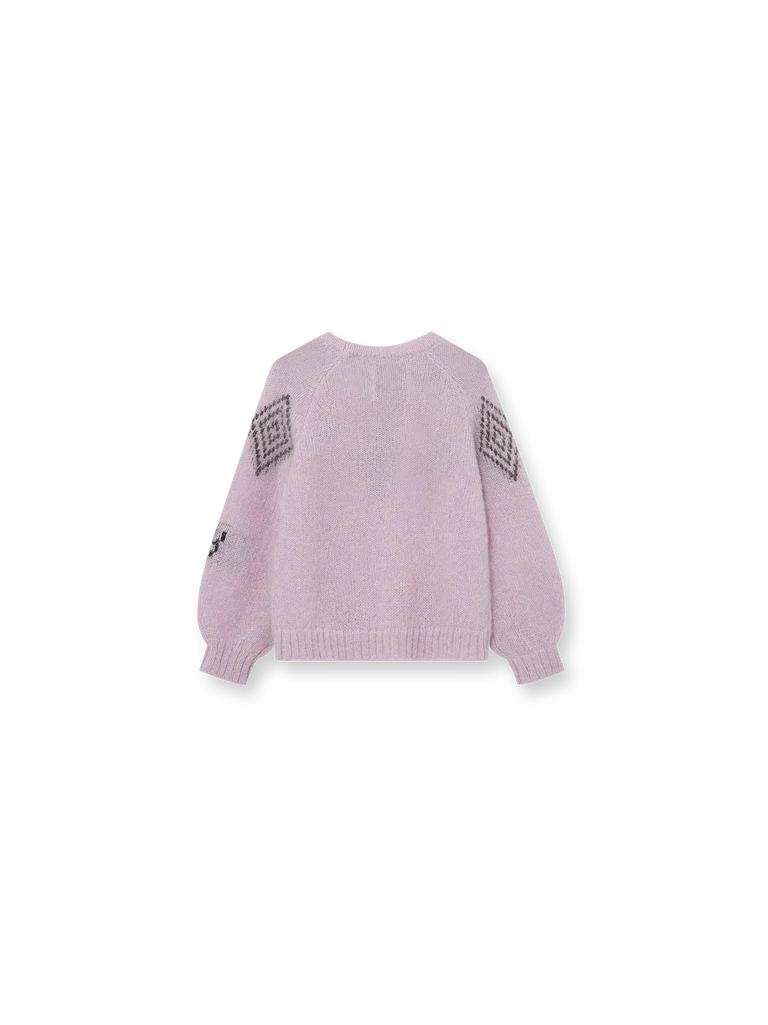 Heyanno Bass Sheer Knit Fair Orchid