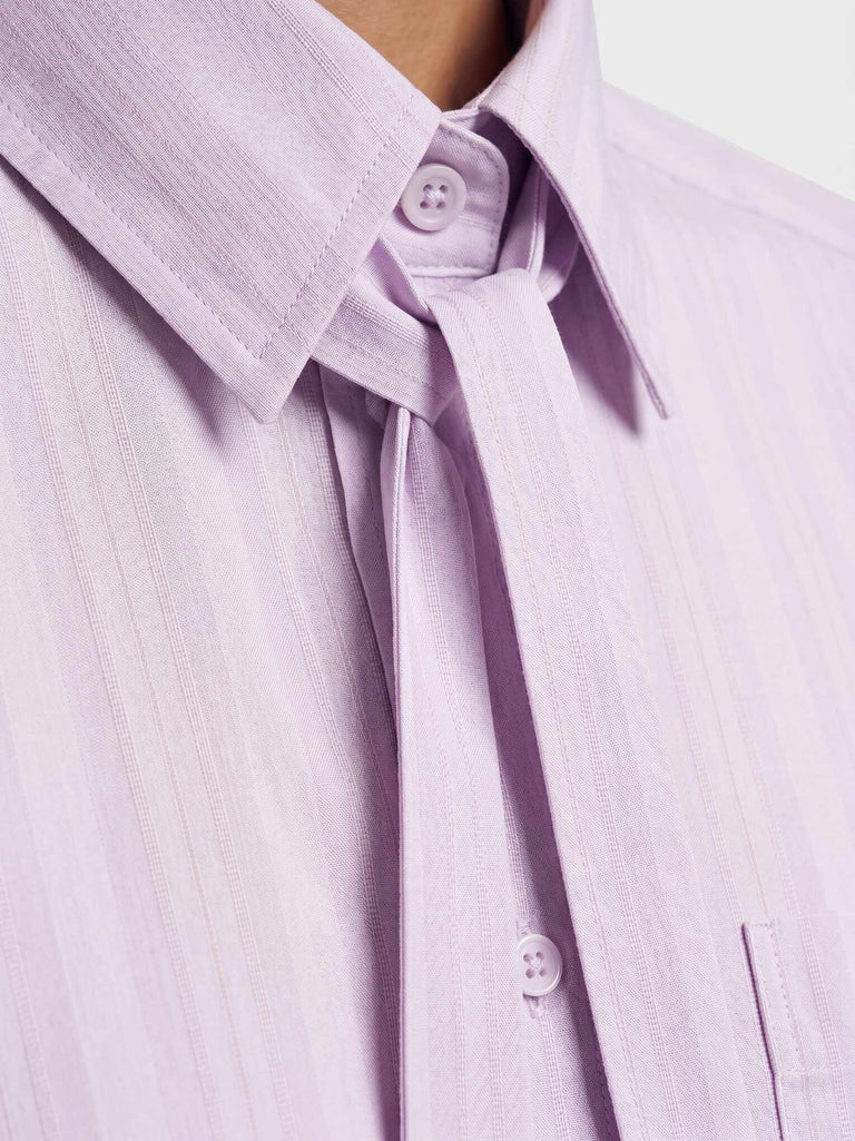 Heyanno Ever Stripe Shirt Fair Orchid