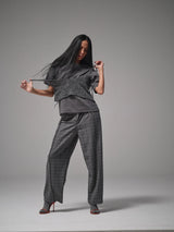 Heyanno On Check Pants