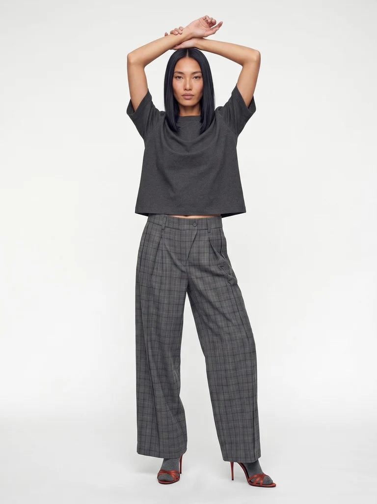 Heyanno On Check Pants