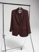Heyanno Till Twill Blazer Java