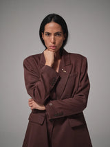 Heyanno Till Twill Blazer Java