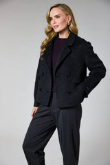 d.e.c.k. By Decollage Double Breasted Jacket Antracite