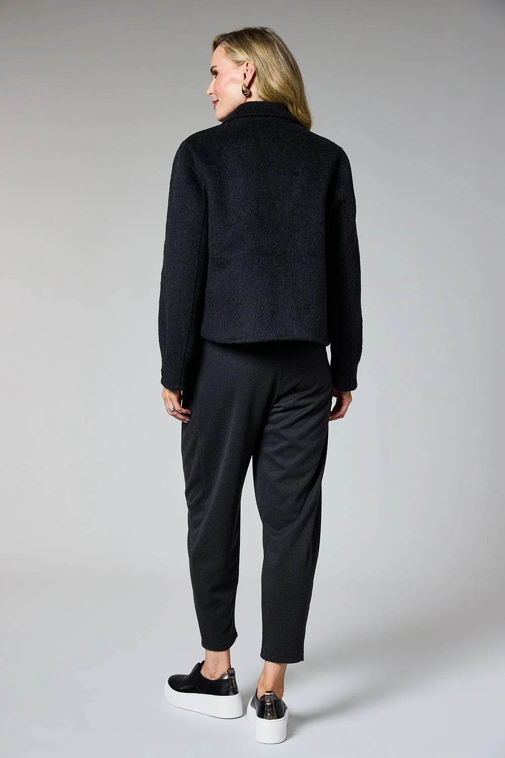 d.e.c.k. By Decollage Double Breasted Jacket Antracite