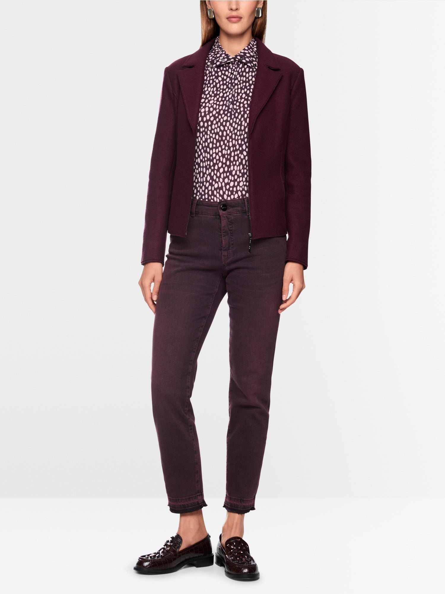 Marc Cain Collections SILEA Jeans Winetasting BC82.30D11