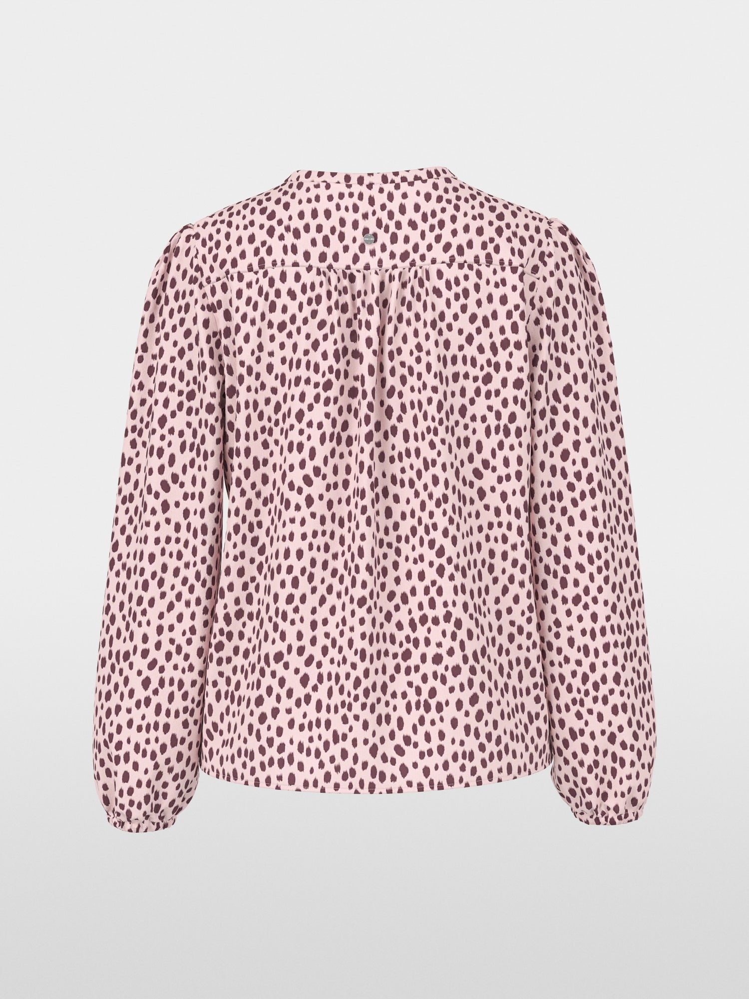 Marc Cain Collections Blouse with Polka Dot Print Chalk Pink BC51.36W86