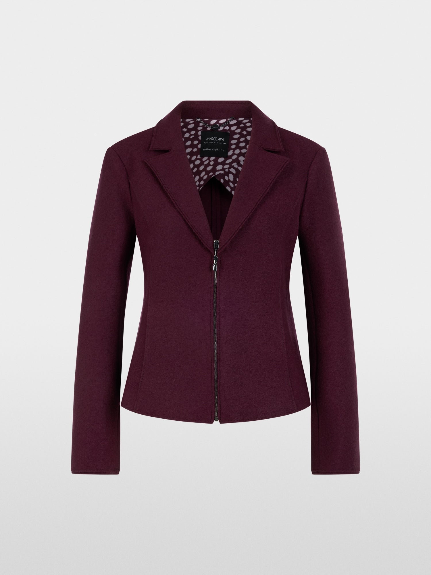 Marc Cain Collections Fitted Blazer Winetasting BC34.38J30