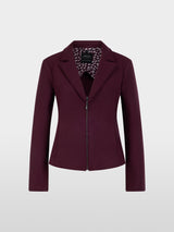 Marc Cain Collections Fitted Blazer Winetasting BC34.38J30