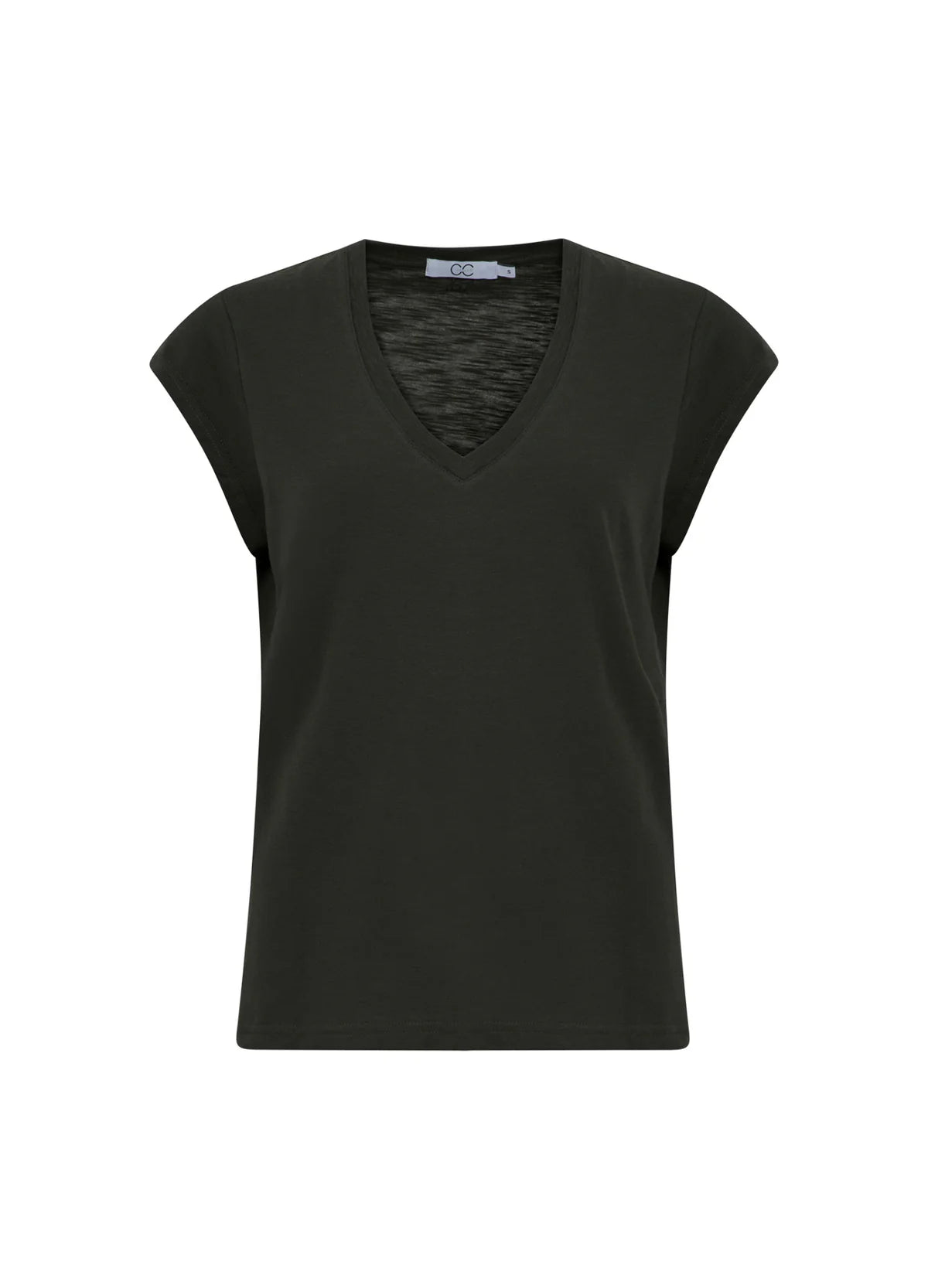 Coster Copenhagen V Neck Tee Black