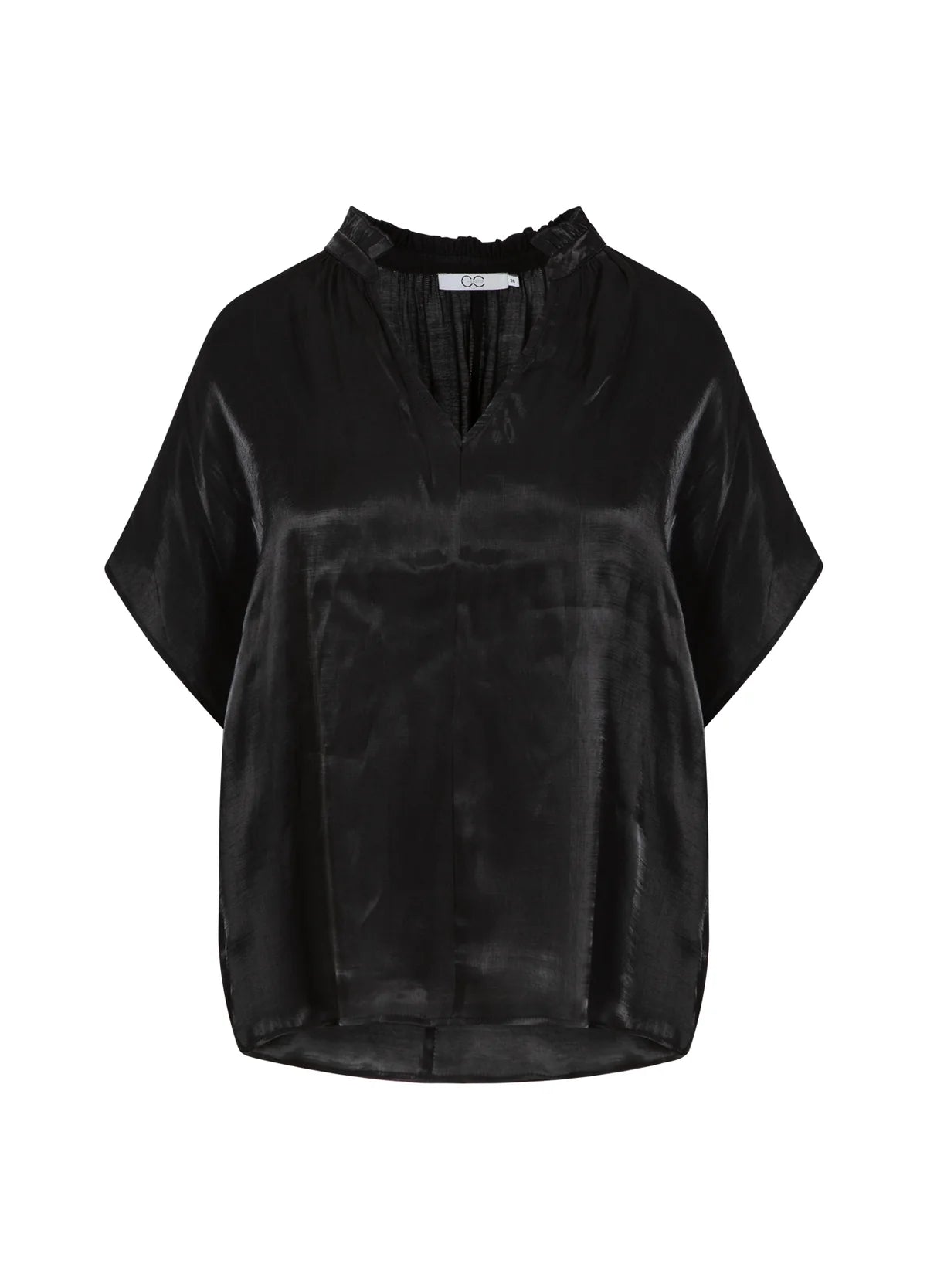 Coster Copenhagen Jolie Metallic Blouse Black
